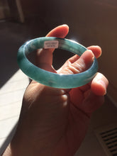 Load image into Gallery viewer, 60.8mm Certified Type A 100% Natural dark green/blue/gray/black Guatemala Jadeite bangle PJ144-1479