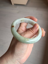 Load image into Gallery viewer, 55.4mm certified Type A 100% Natural green/yellow/purple/red Jadeite Jade bangle BM91-9786