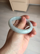 Load image into Gallery viewer, 54mm certified Type A 100% Natural light green white Jadeite Jade bangle BM67-0316