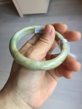 Load image into Gallery viewer, 56.5mm certified Type A 100% Natural light green/yellow/red/white Jadeite Jade bangle AZ196-2756