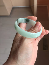 Load image into Gallery viewer, 51.5mm Certified type A 100% Natural light green thin Jadeite Jade bangle PB269-1039