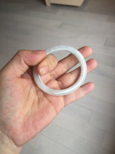 Load image into Gallery viewer, 49mm certified 100% natural Type A icy watery sunny green white yellow jadeite jade bangle BN70-9367