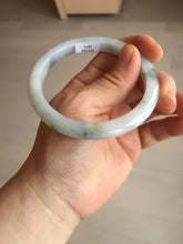 Load image into Gallery viewer, 57.7mm certified Type A 100% Natural green yellow brown white slim Jadeite Jade bangle BS89-6674