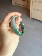 Load image into Gallery viewer, 52.5mm Certified 100% natural Type A light green/sunny green Whispers of the Spring Breeze jadeite jade bangle PA230-2380