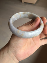 Load image into Gallery viewer, 59mm Certified Type A 100% Natural light purple yellow jadeite jade bangle BM100-4475