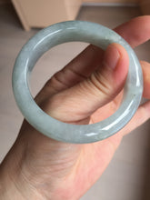 Load image into Gallery viewer, 51.4mm Certified Type A 100% Natural icy watery light green jadeite Jade bangle BK123-3400