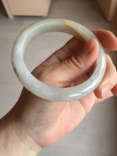 Load image into Gallery viewer, 57.5mm Certified Type A 100% Natural icy watery yellow purple Jadeite Jade bangle BL52-3270