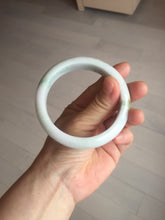 Load image into Gallery viewer, 58.8mm Certified Type A 100% Natural white/ green Jadeite Jade bangle PA3-3512 ($29.99 group)