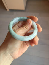 Load image into Gallery viewer, 52.5 mm Certified Type A 100% Natural green white Jadeite Jade bangle PA216-3889