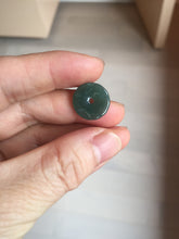 Load image into Gallery viewer, 12-18mm Type A 100% Natural blue light green dark green gray Guatemala Jadeite Jade Safety Guardian Button donuts Pendant group BS142