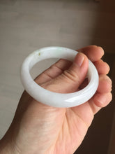 Load image into Gallery viewer, 50.5mm certified 100% natural Type A light green/purple/white jadeite jade bangle AA115-1047