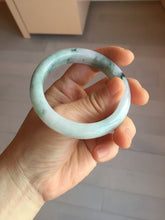 Load image into Gallery viewer, 52.5 mm Certified Type A 100% Natural green white Jadeite Jade bangle PA216-3889