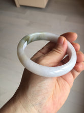 Load image into Gallery viewer, 57.5mm certified Type A 100% Natural dark green purple yellow brown white(FU LU SHOU) Jadeite Jade bangle Y159-3003