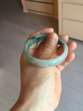 Load image into Gallery viewer, 52.5mm Certified 100% natural Type A light green/sunny green Whispers of the Spring Breeze jadeite jade bangle PA230-2380