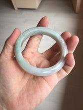 Load image into Gallery viewer, 56.5mm certified 100% natural Type A light green purple red(FU LU SHOU) jadeite jade bangle PC136-9157