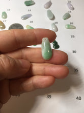 Load image into Gallery viewer, 100% Natural type A sunny green white purple yellow Jadeite Jade blessed melon pendant group PA209