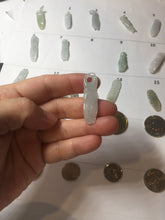 Load image into Gallery viewer, 100% natural type A icy watery sunny green/purple a pearl in my palm (apple of my eye, 掌上明珠) Jadeite jade bead PH233