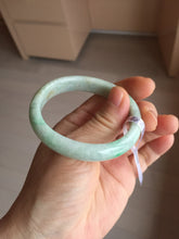Load image into Gallery viewer, 50.5mm certified 100% natural type A sunny green brown oval jadeite bangle PH169-5802