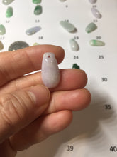 Load image into Gallery viewer, 100% Natural type A sunny green white purple yellow Jadeite Jade blessed melon pendant group PA209