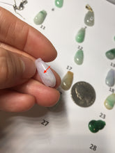 Load image into Gallery viewer, 100% Natural type A sunny green white purple yellow Jadeite Jade blessed melon pendant group PA209