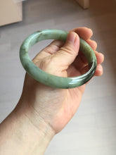 Load image into Gallery viewer, Sold. Please don't order. Thanks. 61mm Certified 100% natural Type A dark green/sunny green/black/red/brown jadeite bangle PD82-9786