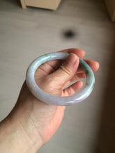 Load image into Gallery viewer, 57.8mm certified 100% natural type A green/purple/brown round cut jadeite jade bangle BF102-1686