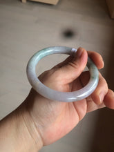 Load image into Gallery viewer, 57.8mm certified 100% natural type A green/purple/brown round cut jadeite jade bangle BF102-1686