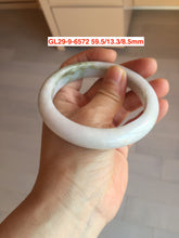 Load image into Gallery viewer, Sale! Type A 100% Natural dark green/white/black Jadeite Jade bangle with defects group 3