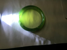 Load image into Gallery viewer, 54mm 100% Natural icy watery blue/black/gray Xiu Jade Serpentine bangle XY126
