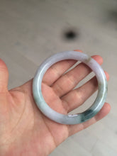 Load image into Gallery viewer, 57.8mm certified 100% natural type A green/purple/brown round cut jadeite jade bangle BF102-1686
