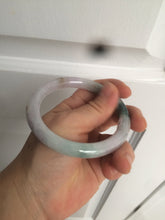 Load image into Gallery viewer, 57.8mm certified 100% natural type A green/purple/brown round cut jadeite jade bangle BF102-1686