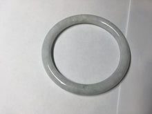 Load image into Gallery viewer, 54mm 100% natural Type A green white slim round cut jadeite jade bangle BL101-4674