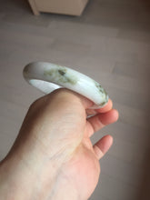 Load image into Gallery viewer, 58.8mm Certified Type A 100% Natural white/ green Jadeite Jade bangle PA3-3512 ($29.99 group)