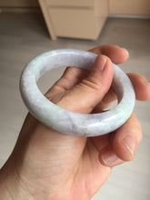Load image into Gallery viewer, 55.4mm Certified type A 100% Natural sunny green/purple/orange(Fu LU SHOU) Jadeite bangle BN44-5132