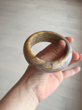 Load image into Gallery viewer, 57.8mm 100% natural red/orange/purple/pink chubby Sardonyx(战国红) bangle SY72