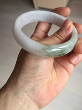 Load image into Gallery viewer, 57.7mm certified Type A 100% Natural sunny green yellow brown white purple Jadeite Jade bangle Y160-3009