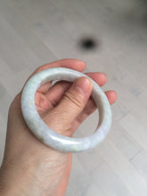 Load image into Gallery viewer, 55.5mm Certified type A 100% Natural light green/purple Jadeite bangle AZ89-1624