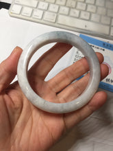 Load image into Gallery viewer, 59.8mm Certificated Type A 100% Natural White green Jadeite Jade bangle AA117-8441