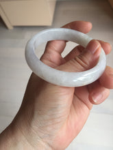 Load image into Gallery viewer, 55.8mm certified Type A 100% Natural light purple yellow brown Jadeite Jade bangle BS134-4017