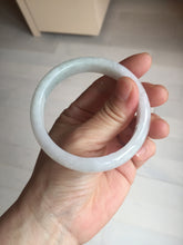 Load image into Gallery viewer, 55.8mm certified Type A 100% Natural light purple yellow brown Jadeite Jade bangle BS134-4017