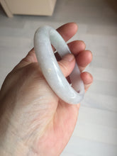 Load image into Gallery viewer, 55.8mm certified Type A 100% Natural light purple yellow brown Jadeite Jade bangle BS134-4017