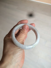 Load image into Gallery viewer, 53.2mm Certified type A 100% Natural light green/purple Jadeite bangle AZ87-1632
