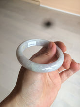 Load image into Gallery viewer, 53.2mm Certified type A 100% Natural light green/purple Jadeite bangle AZ87-1632