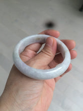 Load image into Gallery viewer, 53.2mm Certified type A 100% Natural light green/purple Jadeite bangle AZ87-1632