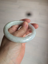 Load image into Gallery viewer, 55.6 mm Certified type A 100% Natural light green Jadeite bangle AZ86-1636