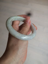 Load image into Gallery viewer, 55.6 mm Certified type A 100% Natural light green Jadeite bangle AZ86-1636