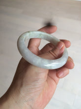 Load image into Gallery viewer, 55.6 mm Certified type A 100% Natural light green Jadeite bangle AZ86-1636