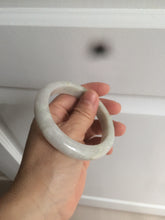 Load image into Gallery viewer, 55.6 mm Certified type A 100% Natural light green Jadeite bangle AZ86-1636