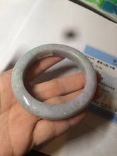 Load image into Gallery viewer, 53.5mm certified 100% natural certified yellow/green/purple (福禄寿)jadeite jade bangle AC78-1125