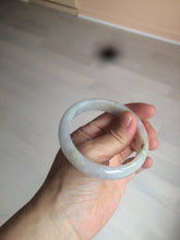 Load image into Gallery viewer, 55mm Certified type A 100% Natural green/white/purple/orange Jadeite bangle H115-6185